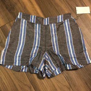 NWT striped shorts